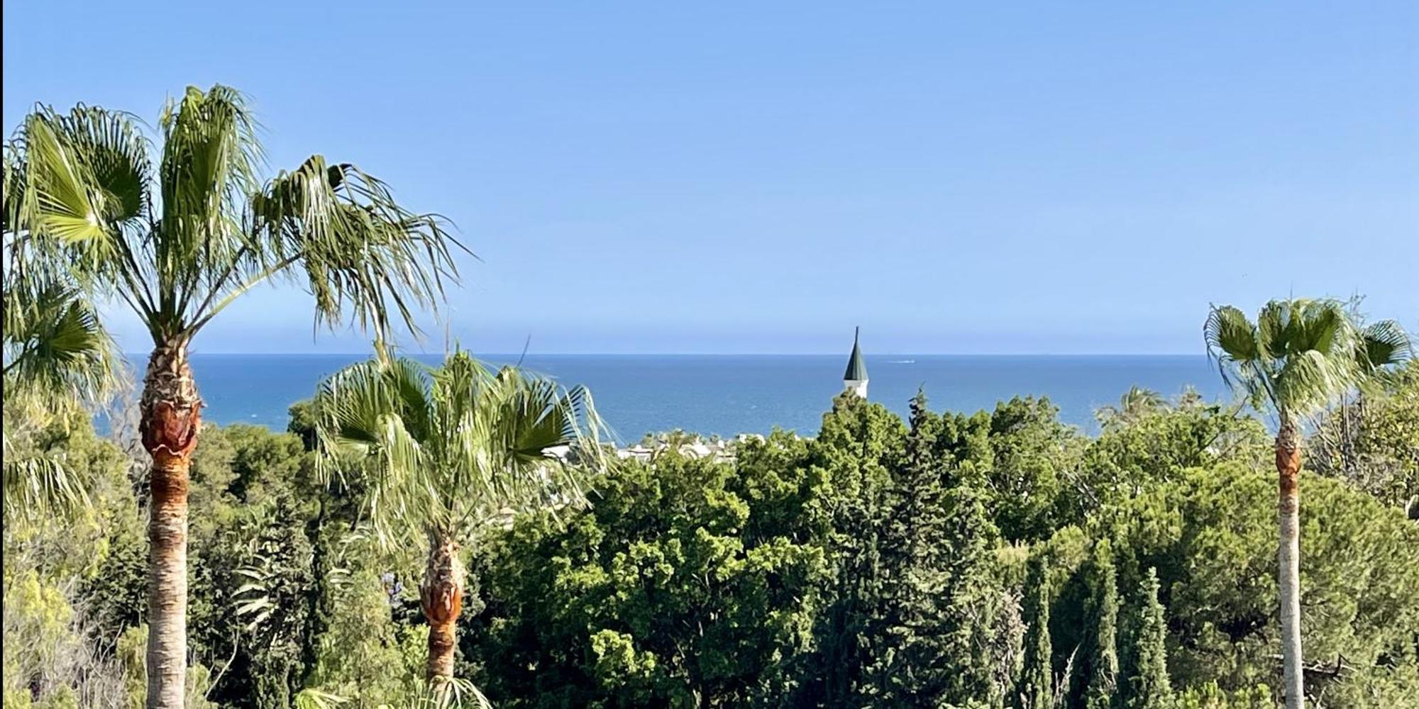 Luxury Penthouse With Sea Views In Marbella Golden Mile, Puente Romano Area 외부 사진